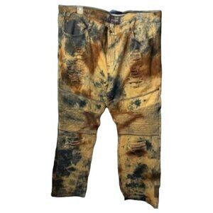 1738 Dynasty Men’s Tie Dyed Distressed Jeans Size 48